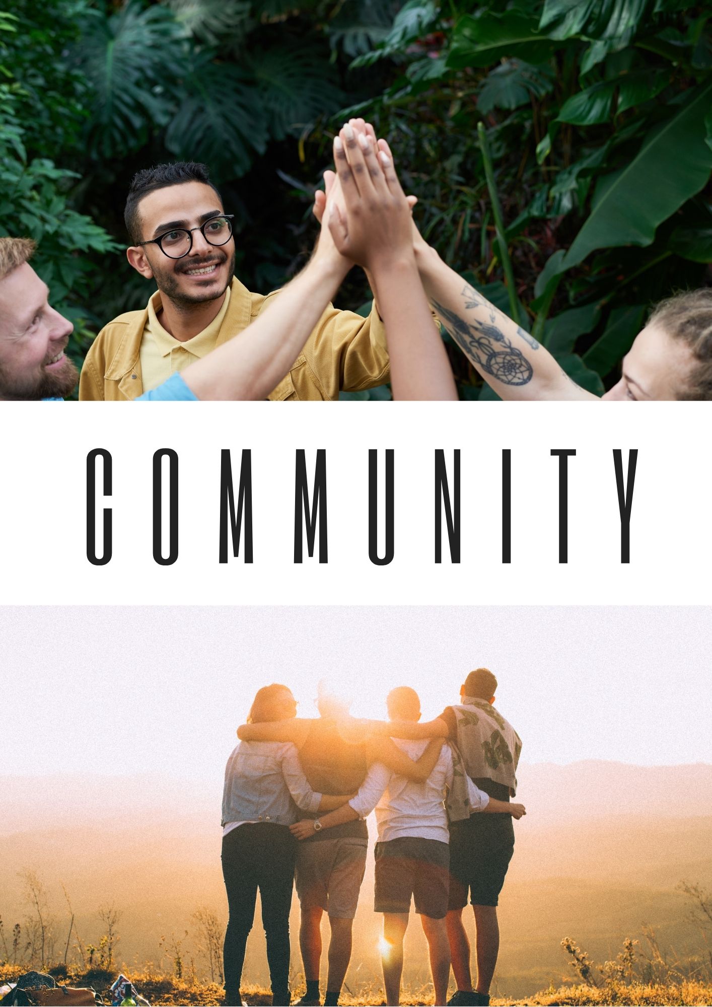Community creates happiness